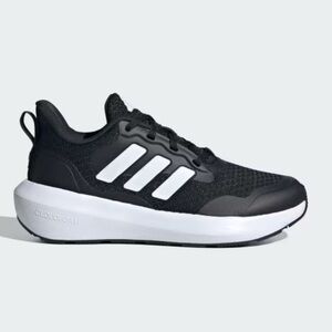 Adidas Fortarun 2.0 Black White Kids/Womens Athletic Shoes Cloudfoam SZ …